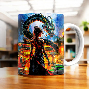 Mug Dragon Japonais