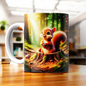 Mug Ecureuil Forêt