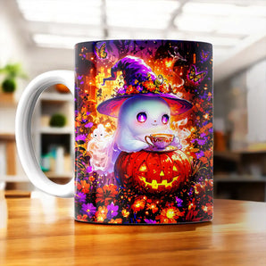 Mug Fantôme citrouille