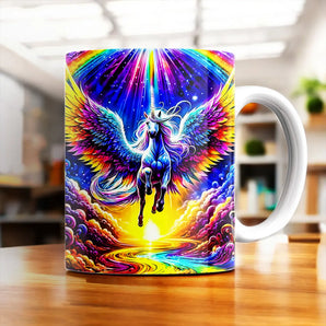 Mug Licorne Arc en Ciel
