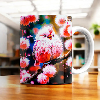 Mug Oiseau Rose