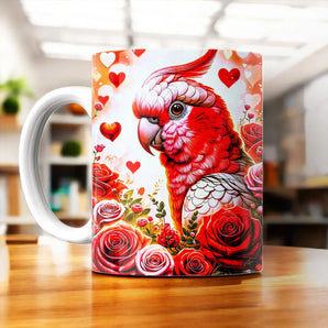 Mug Perroquet Rose