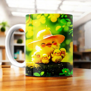 Mug Poussin Famille