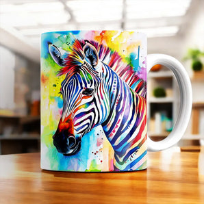 Mug Zèbre Coloré