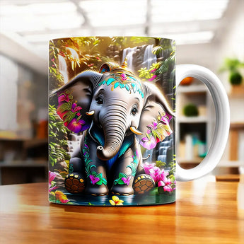 Mug Éléphant Bébé