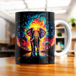 Mug Éléphant Voyage