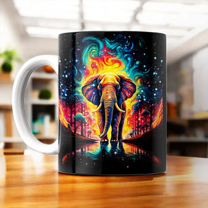 Mug Éléphant Voyage