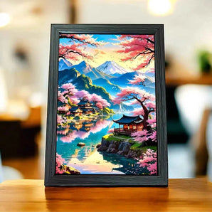 Cadre Paysage Japon