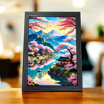 Cadre Paysage Japon