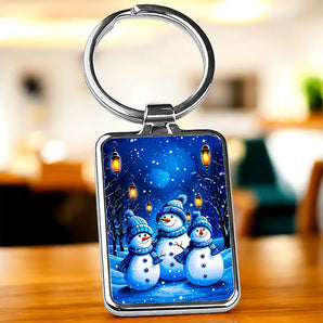 Porte Clé Bonhomme de neige