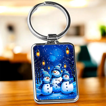 Porte Clé Bonhomme de neige