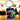 Porte-clés rectangulaire argenté avec image de Flash McQueen.