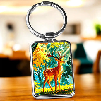 Porte Clé Cerf Dessin