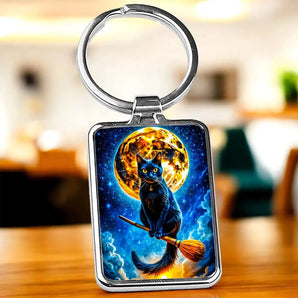 Porte Clé Chat Balais