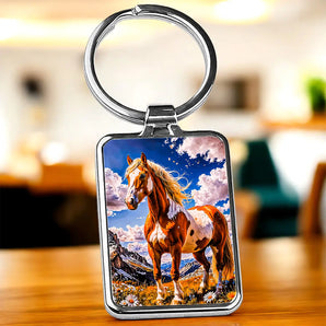 Porte Clé Cheval Majestueux