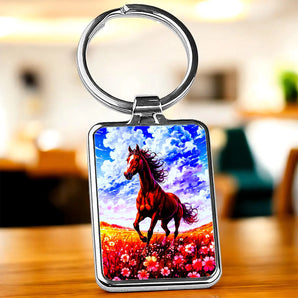 Porte Clé Cheval Prairie