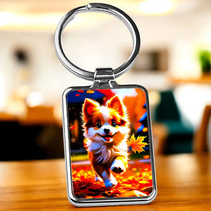 Porte Clé Chien Roux