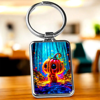 Porte Clé Citrouille