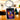 Porte-clés rectangulaire avec motif d'un colibri coloré sur une branche.