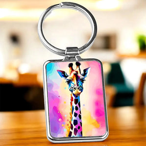 Porte Clé Girafe Pop