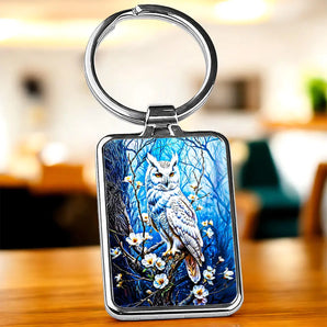 Porte Clé Hiboux