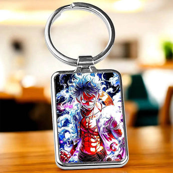 Porte Clé Luffy Gear 5 - Les Bois d'Aurore