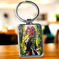 Porte Clé Mitsuri Kanroji (Pilier de l'Amour)