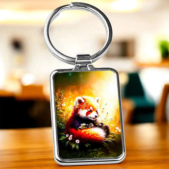 Porte Clé Panda Roux