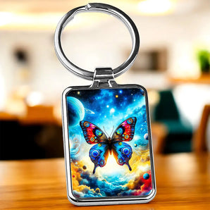 Porte Clé Papillon Univers