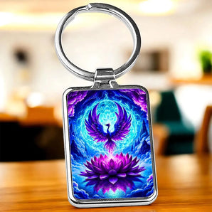 Porte Clé Phoenix Lotus