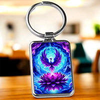 Porte Clé Phoenix Lotus