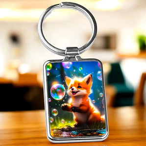 Porte Clé Renard Bulle