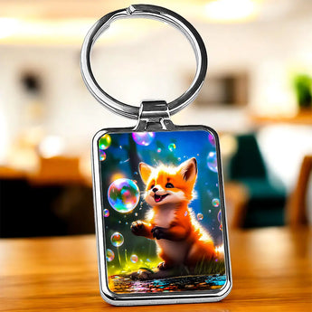 Porte Clé Renard Bulle