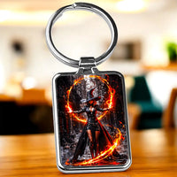 Porte Clé Sorcière Feu