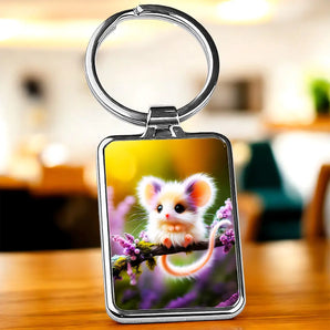 Porte Clé Souris Mignonne