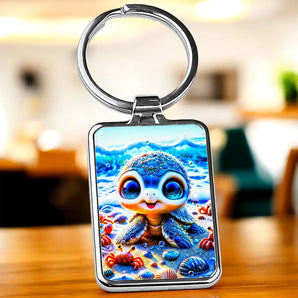 Porte Clé Tortue Adorable