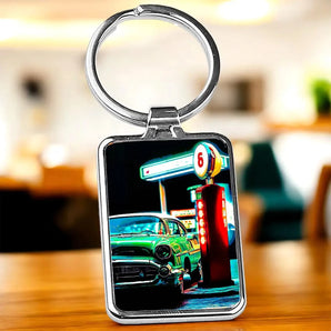 Porte Clé Voiture Vintage