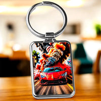 Porte Clé Voiture de Sport