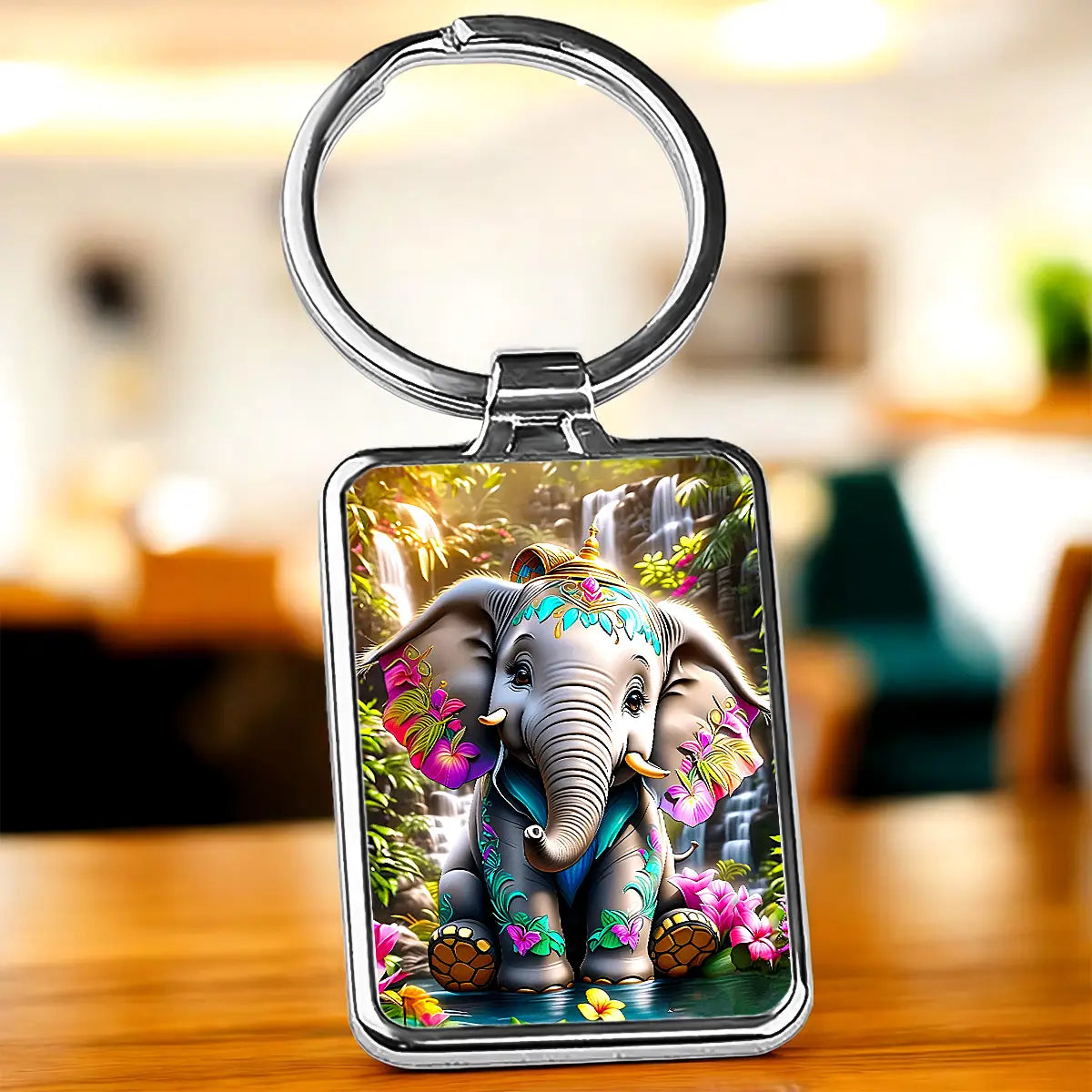 Porte Clé Éléphant Bébé