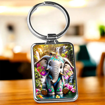 Porte Clé Éléphant Bébé