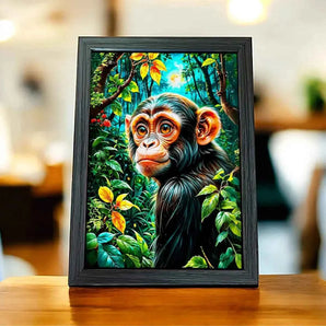 Cadre Singe Jungle