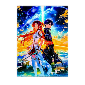 Tableau Asuna et Kirito