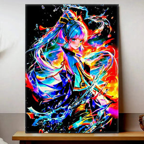 Tableau Ayaka Genshin Impact