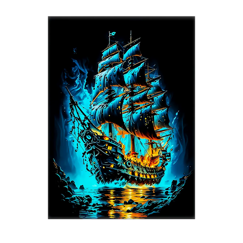Tableau Bateau Pirate