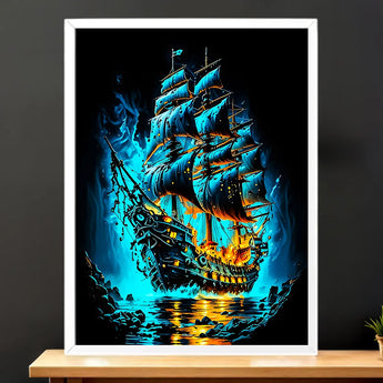Tableau Bateau Pirate