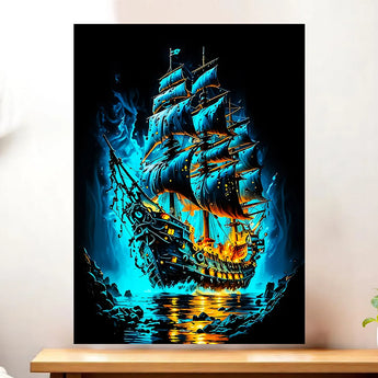 Tableau Bateau Pirate