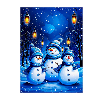 Tableau Bonhomme de neige