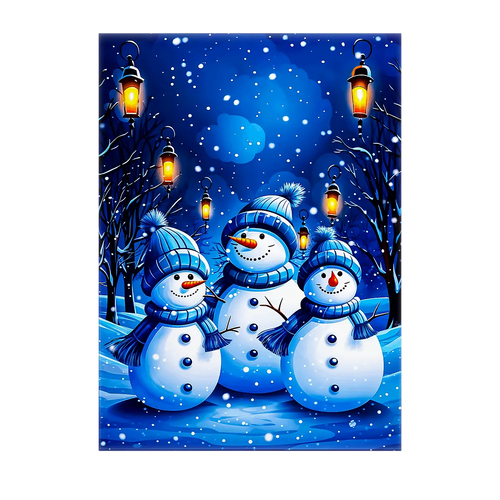 Tableau Bonhomme de neige