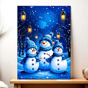 Tableau Bonhomme de neige