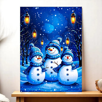 Tableau Bonhomme de neige